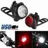 Bike 650ma Light Set Super Bright Usb Rechargeable Bicycle Light Waterproof Ipx4
