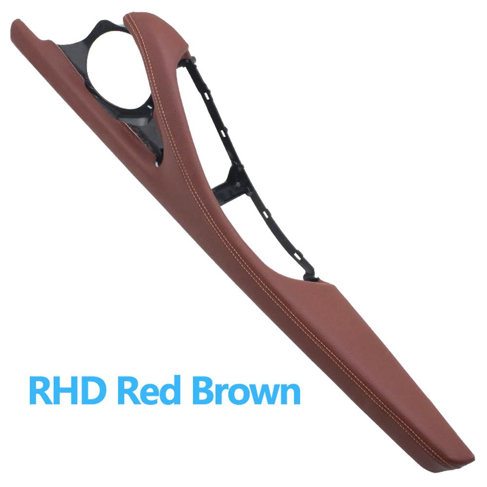 Reposabrazos de puerta Interior LHD RHD, soporte de marco exterior de cuero para BMW 5 Series F10 F11 F18 520 523 525 528 530