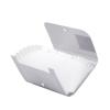 Storage Pockets Paper Organizer File Classify Self Standing Briefcase Document Holder Filing Box