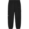 Heritage Comfortable Solid Color Woven Casual Pants Men Bottoms Black F11M448802F-BK