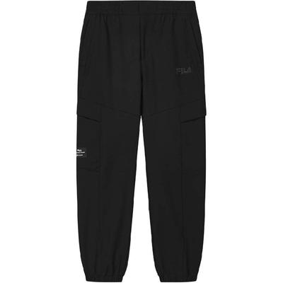 Heritage Comfortable Solid Color Woven Casual Pants Men Bottoms Black F11M448802F-BK