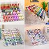 4/5 Tiers Acrylic Shelf Display stand Transparent Figures Showcase Cosmetic Makeup Perfume Doll CD DVD Blind box display rack