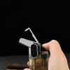 Windproof Dual Flame Torch Men's Cigarette Lighter and Multifunctional Smoking Set