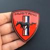 1 Stück 3 Farben 6 * 7,5 cm Metall Autoaufkleber Für Mustang Shelby GT Logo Plakette Auto Karosserie Kotflügel Kofferraum Dekoration Zubehör