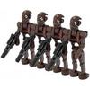 28 Stück Packung Kampfsoldaten, Generäle und Droiden mit Waffen-Set, Bausteine Actionfiguren Spielzeug Kindergeschenke