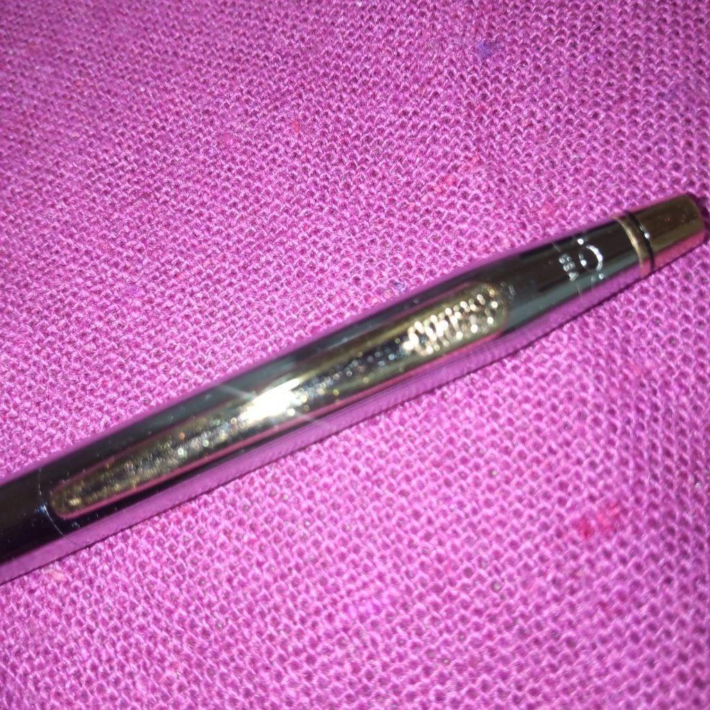 Used Beautiful Condition CROSS Classic Century Medalist Engraved Logo Ballpoint Pen
