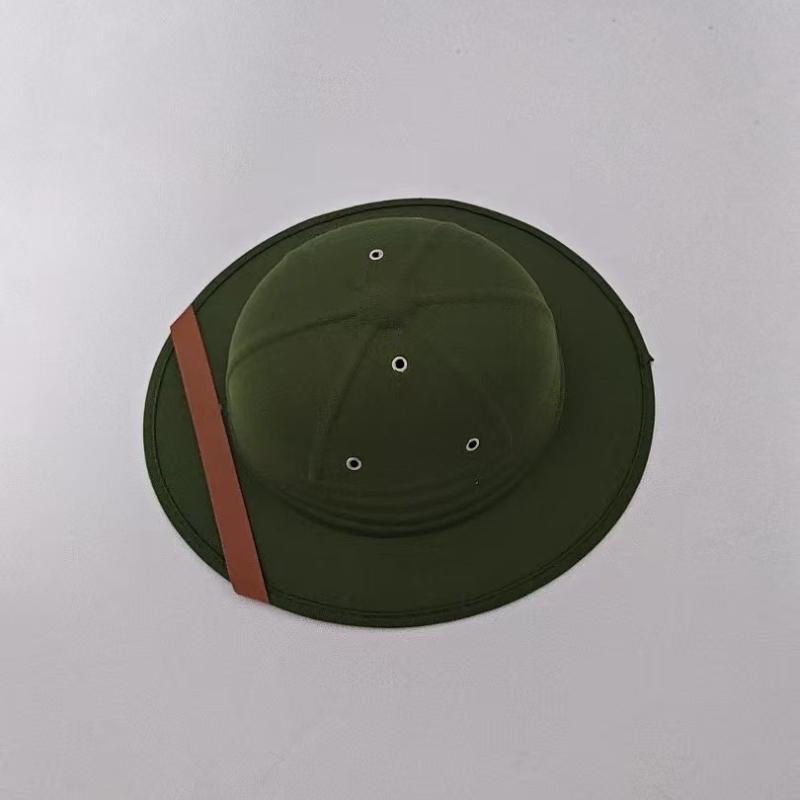 Vietnam War Military Tactical Hat Fade Resistant Adjustable Green Headwear for CS Cosplay Hiking Camping Activities