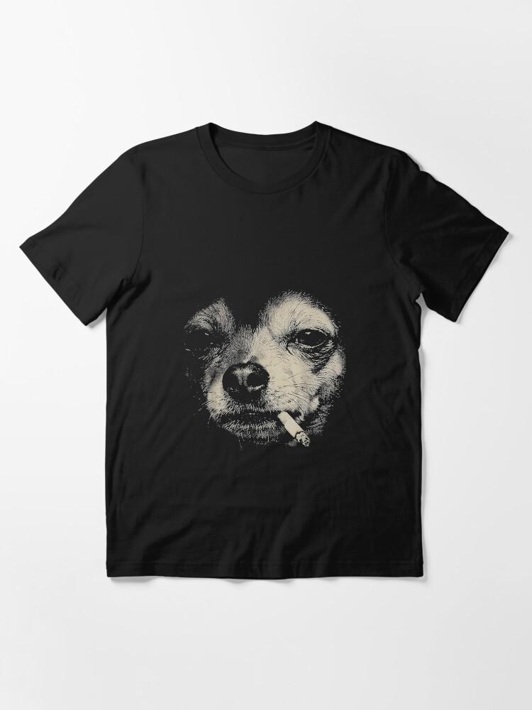 Smoking Chihuahua Classic Tshirt Unisex T-Shirt