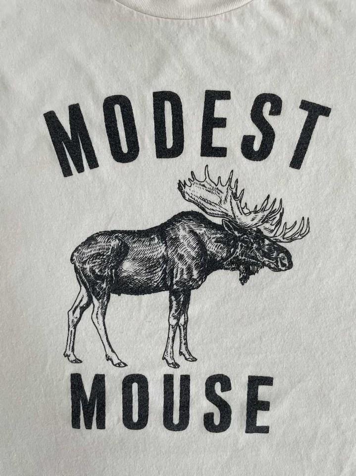 Band Tees Modest Mouse Unisex Green All size White Shirt E112 M