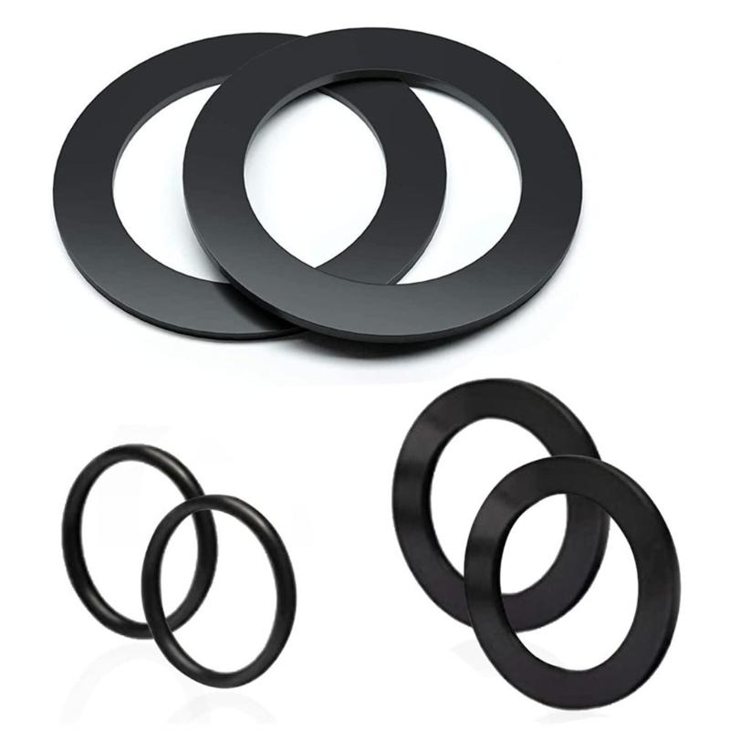 2pcs Pool Pump Replacement Parts 25076RP Plunger Valves Seals Fittings Washer and Ring Strainer Gaskets O-Ring Rubber