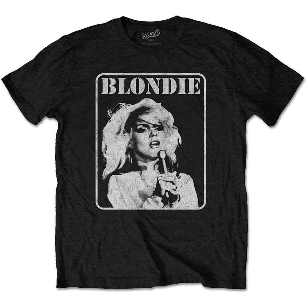 Blondie Men s BLDTS08MB02 T-Shirt, Black, Medium S