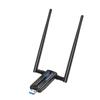 AX3000M USB WiFi 6E Adapter 6GHz/5GHz/2.4GHz Für PC Desktop Laptop, Kabelloser Netzwerk-Dongle Mit 5dBi Antennen