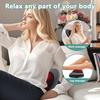 Shiatsu Neck and Back Massager with Heat - Deep Tissue Massage Pillow for Neck, Back & Shoulders Pain Relief, Ergonomic Design E