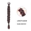 Synthetic Cool Girl Attachment For Braids Elastic Band Kanekalon Hair Extension Ponytail For Women Boxing Braid Hair Ponytail