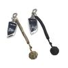 Monkey Fist Paracord Keychain: 7-Core Self-Defense Ball Keyring Accessory