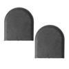 Replacement Wiper Arm Head Nut Cover Caps 2Pcs Fits Toyota Yaris Corolla Auris