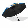 1 PC Automatic Folding Umbrella - Leeds Rhinos Pattern Portable Foldable Design With 8 Ribs Christmas Birthday Gifts