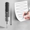 New High Quality Needle Type Gel Pens Straight Liquid Ballpoint Pen Stationery School Office Supplies Writing