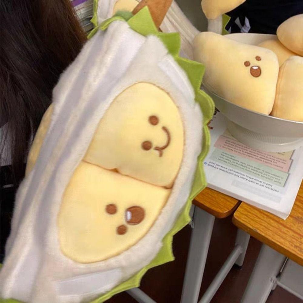 Nadýchaná Odnímatelná Kolekce Plyšových Hraček Durian Loupající se Plyšová Panenka Durian Dětské Sváteční Dárky
