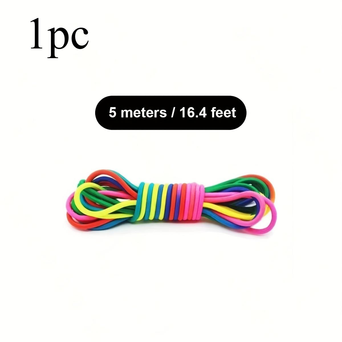 

High elasticity and durable Jump Rope -Skipping Rope for Exercise and Fitness, Polyester Fiber, Colorful Design and Durability