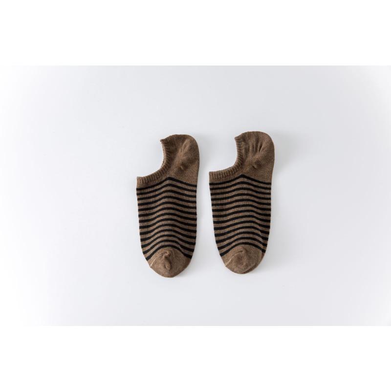 Ship Socks, Women's Summer Striped Retro Short Socks, Trendy Sweat-absorbing Women's Socks, Non-dropping and Anti-slip Socks for Summer