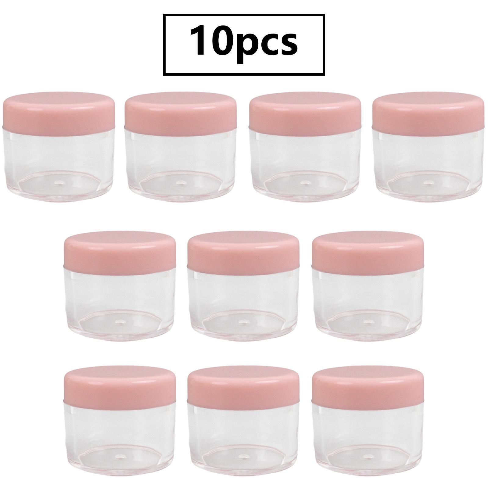 

10 шт. герметичных пустых косметических флаконов 20 г для крема для лица, крема для глаз, образцы для хранения, отдельные коробки, удобные для путешествий, многоразовые контейнеры One Size