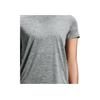 On Soft Comfortable Lightweight Fashi Short Sleeve Regular T-Shirt Women Tops Heather-Gray 1WE10581732