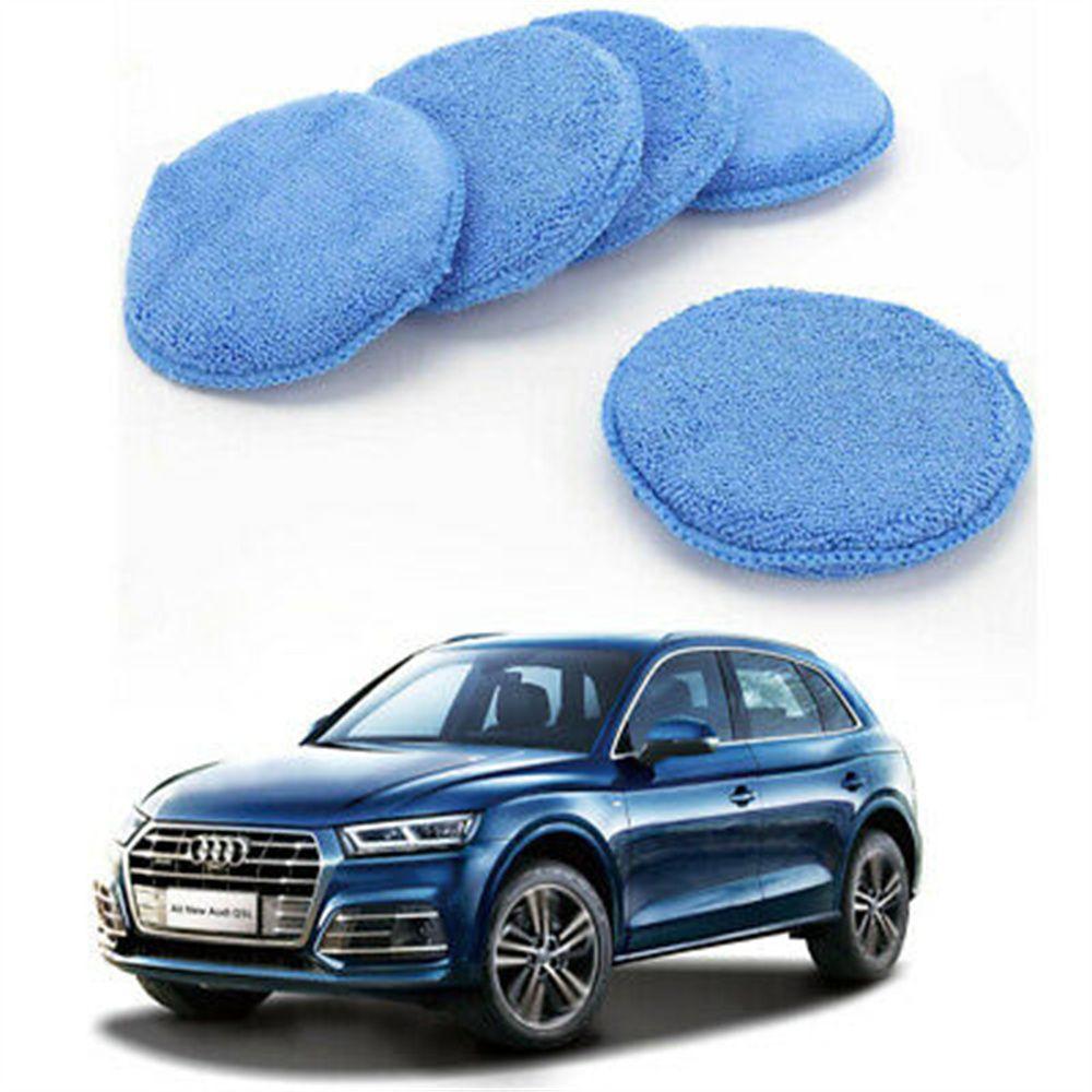 

Microfiber Auto Care Cleaning Pad Dust Remove Sponge Foam Applicator Wax Applicators Polishing Pads 1Pcs