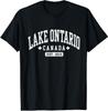 Lake Ontario Kanada Vintage EST 1615 Kanadischer Stolz T-Shirt