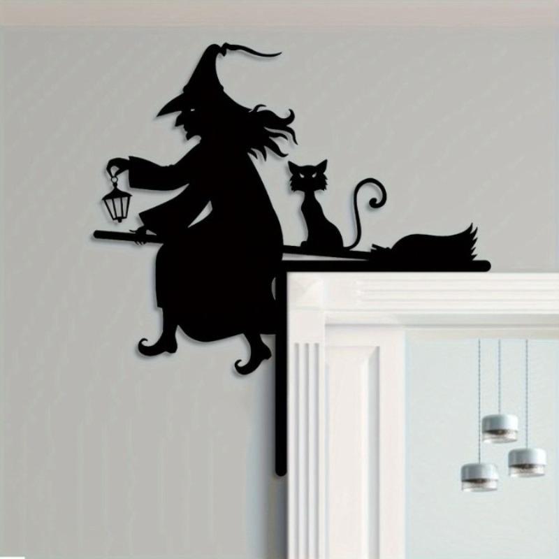 Halloween Metal Decorations Spooky Skull Ornaments