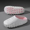 Nuevas Pantuflas para Mujer de Exterior Suaves con Suela Gruesa Chanclas Sandalias Transpirables para Hombre Antideslizantes Pantuflas de Baño Sandalias de Playa de Verano