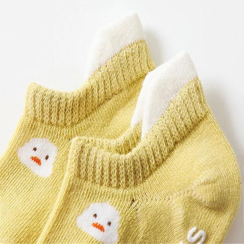 3Pairs/set Newborn Baby Socks For Girls Boys Summer Mesh Thin Infant Girl Boy Toddler Short Sock 0-5Years Chlidren's Socks