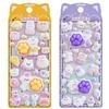 Paw Print Squishy Stickers of and Squishy 3D Character Stickers Texture and Chewy Perfect for Decoration (Set 2) - Cute, Puffy, - Marshmallow-like -