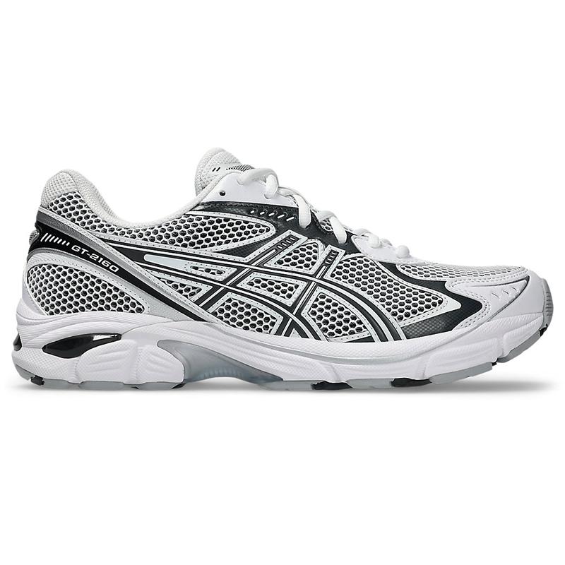 Asics GT-2160 Trendy Comfortable Simple Versatile Non-Slip Wear-Resistant Low-Top Casual Running Shoes Unisex sneaker White Black 1203A275-115