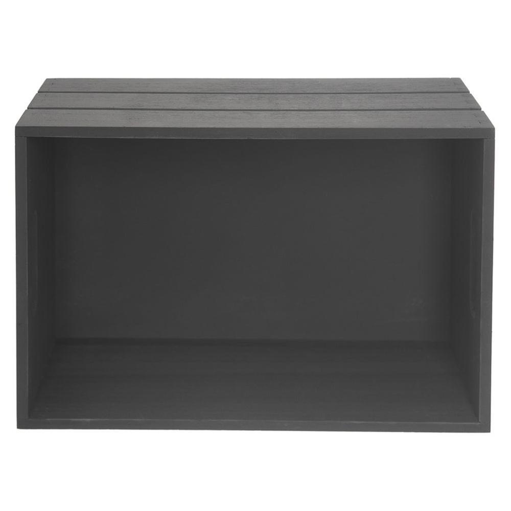 Skrzynka Drewniana do Przechowywania na Kosmetyki Artykuły Biurowe 31x21x13