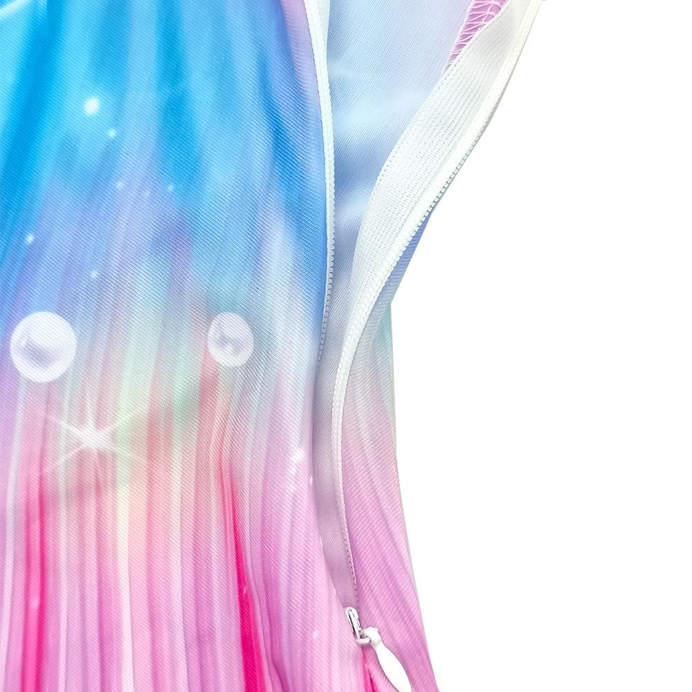 Conjunto de Biquíni Três Peças da Princesa Ariel Sereia para Meninas