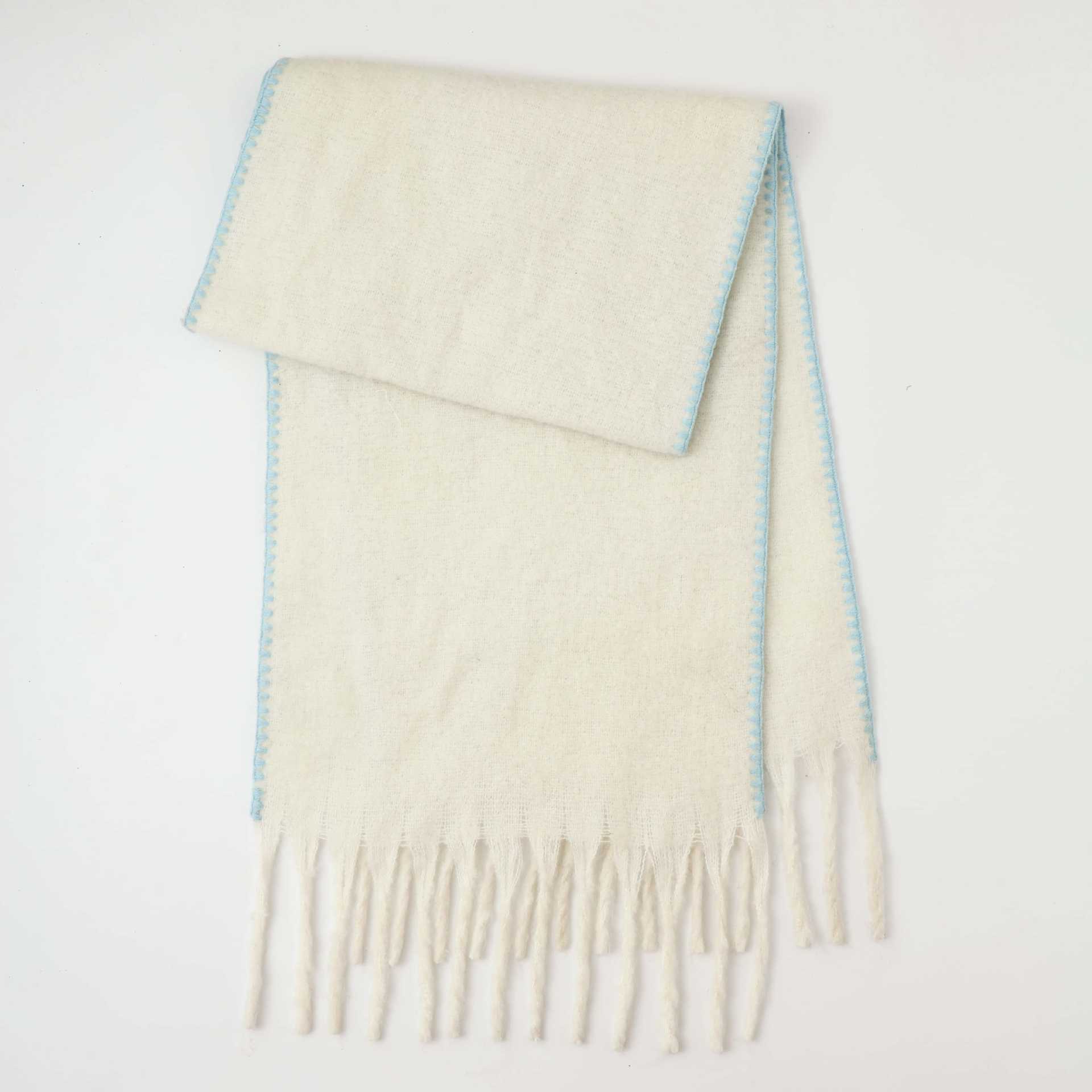 Simple and Versatile Warm Scarf, Cross-border Spring and Autumn Thin Scarf