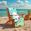 Personalized Customized Proof Beach Towel with Nanimate Insanity Pattern - Soft, Absorbent,quick-drying,perfect Swimming,camping&bathing