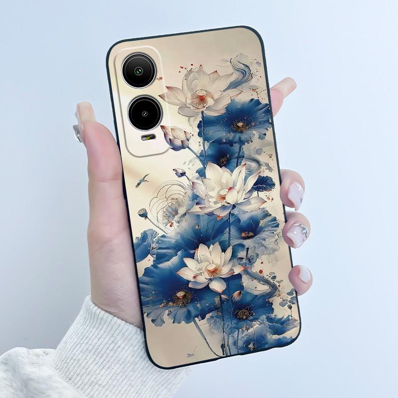 Casing For AT&T Verge (SL219A) Cricket Icon 6 Phone Case Luxury Cute Cool Boys Girls Black Matte Soft silicone Back Cover Shell