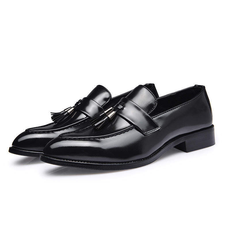 Men Shoes High Quality PU Leather Men Loafers Shoes Vintage Tassel Men Slip On Outdoor Oxford Shoes Mocassin Homme