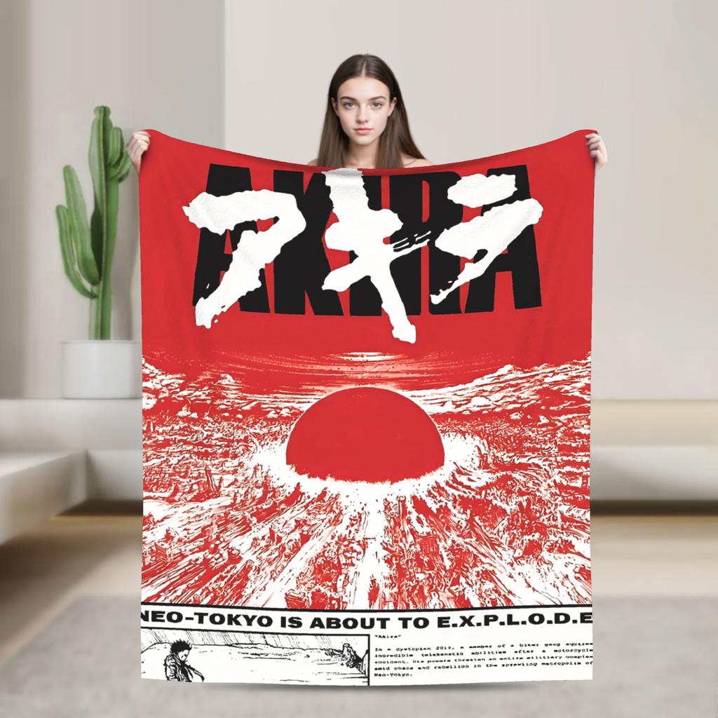 Japanese Anime film Akiras Blankets Quality Super Warm  Throw Blanket Winter Travel Couch Chair Sofa Bed Fashion Bedspread