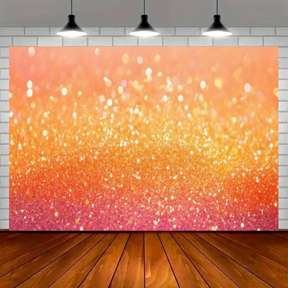 Colorful Sparkling Background Girl Dreamy Rainbow Color Party Decoration Backdrop Wedding Adult Celebration Banner Supplies Prop