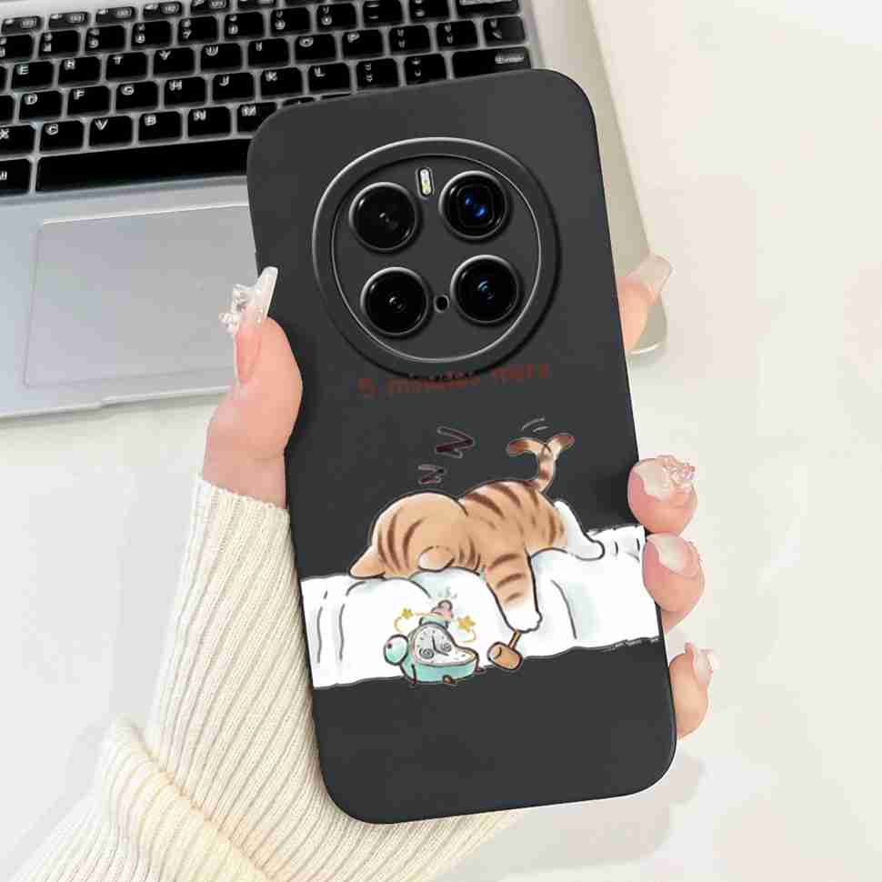 For Honor Magic7 Pro Case PTP-N49 Luxury Painted Cover Soft Silicone Phone Case For Honor Magic7 Magic 7 Pro Cover Funda Housing