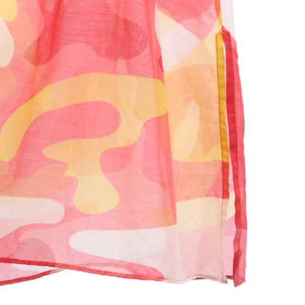 Diane von Furstenberg Silk Blend Overall Handle 7 Minutes Sleeve See Through Tunic Women Used