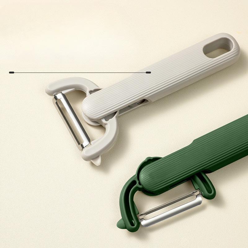

Multifunctional Paring Knife Household Scraper Rotary Peeler Creative Rotary Peeler Household Planer зелёный