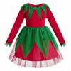2026 Boys Tops Set Child Christmas Gift Carnival Party Dress Kids Halloween Elf Cosplay Costumes Suit Baby Girls Clothes Sets