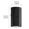 Portable Socket LED Night Light 0-100LM Dimming Wall Lamp RGB/3 Color Dimmable EU Plug Socket Wall Lamp Room Corridor Home Decor