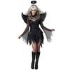 Halloween costume cospay dark angel costume, witch European and American ladies vampire bridal costume