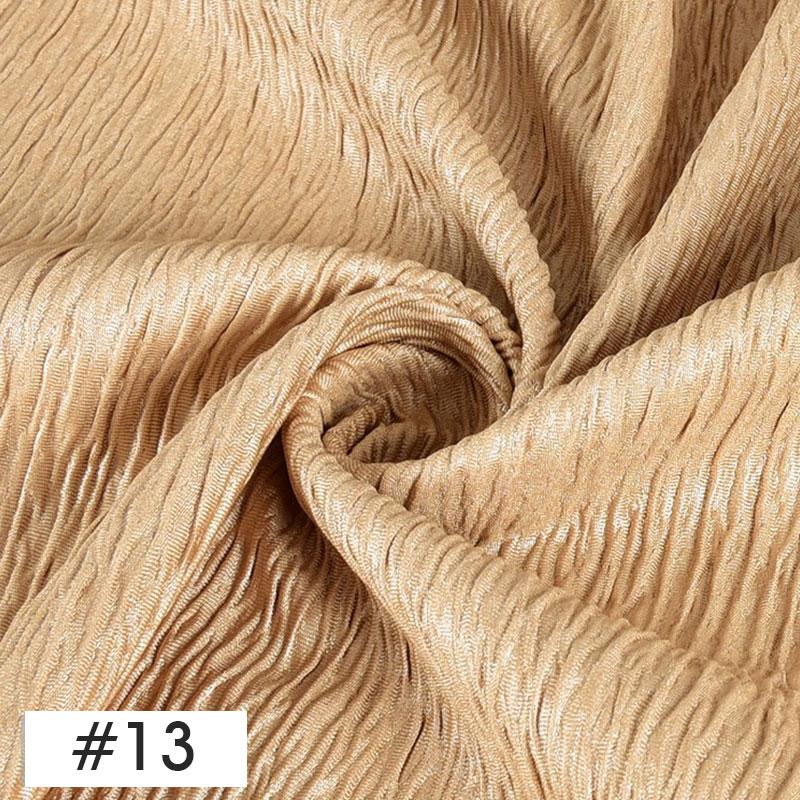 100x150cm Chic Wrinkled Design Fabric Crepe Texture Pleated Fabric For DIY Sewing Costume Car Curtain Background Decoration