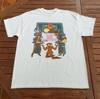 Cage The Elephant Maglietta Unisex 100% Cotone Crew Tour Raro FN1272 Maglietta Unisex